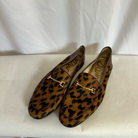Sam Edelman Animal Print Loafers - Picture 1 of 4